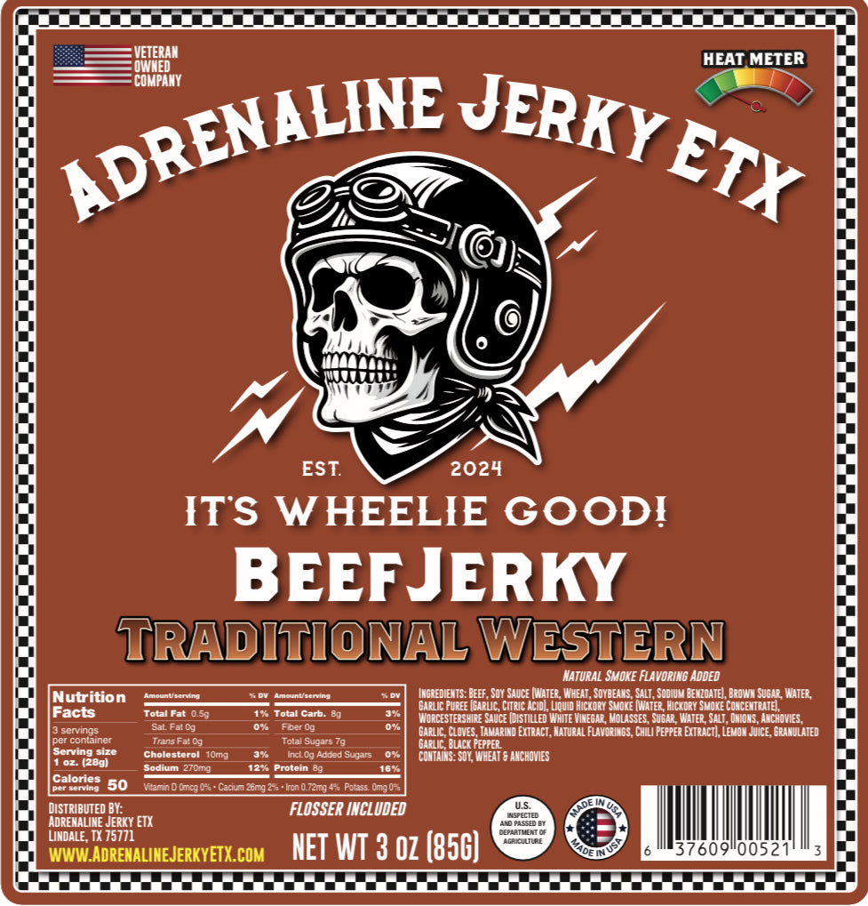 Traditional Western Beef Jerky