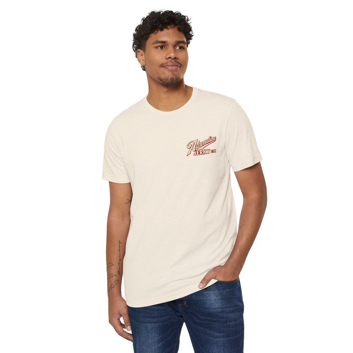 Adrenaline Jerky Vintage Logo T-Shirt