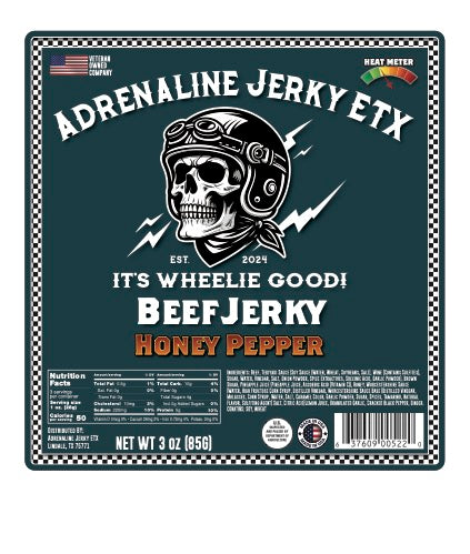 Honey Pepper Beef Jerky